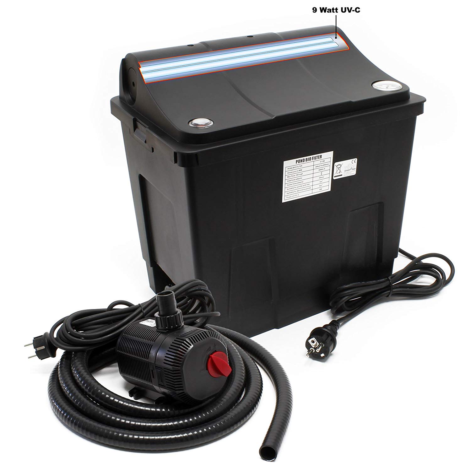 ᐅᐅ Teichfilter bis 1000 Liter Beste Modelle für 1000 Liter Teiche