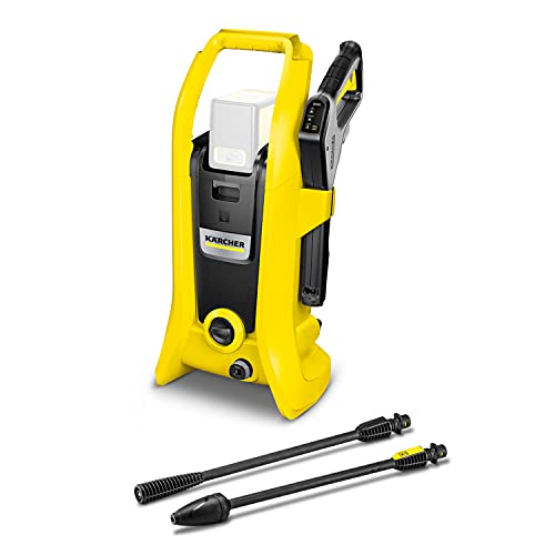 Kärcher 36 V Akku-Hochdruckreiniger K 2 Battery, Druck: 110 bar, 1-fach Strahlrohr, Dreckfräser, Gartenschlauchanschluss A3/4", Gewicht: 4,5 kg, verwendbar mit dem Kärcher 36-V-Akku, ohne Akku - 1