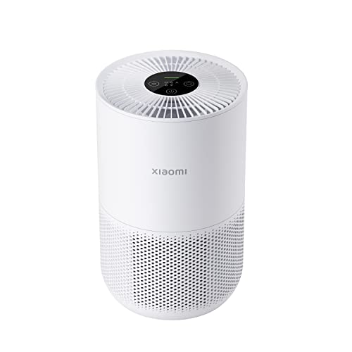 Xiaomi Smart Air Purifier 4 Compact Luftreiniger(beseitigt bis zu 99, 97% Tierhaare, Staub, Viren & Aerosole: PCADR 230m³/h, FCADR 76m³/h, optimal für 27m², App-& Sprachsteuerung), AC-M18-SC, Weiß - 1
